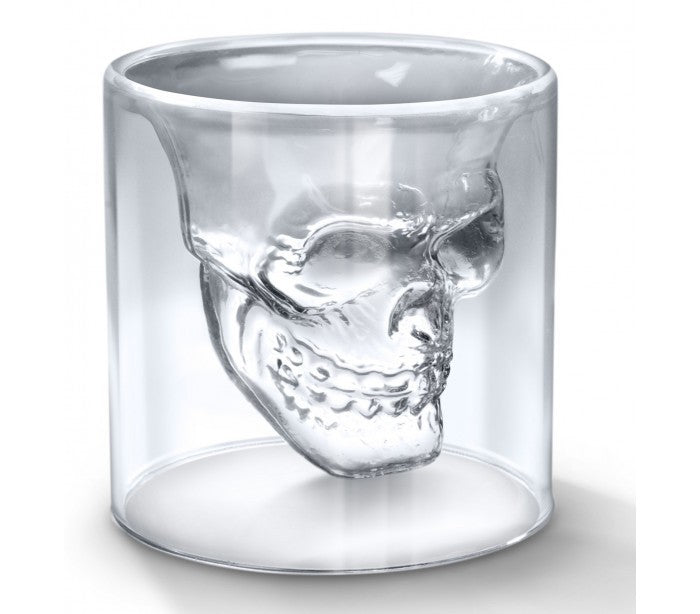 Kit 2 verres - crâne - tete de mort - boisson apéritif - Skull of doom