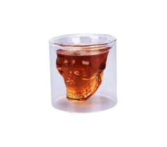 Kit 2 verres - crâne - tete de mort - boisson apéritif - Skull of doom