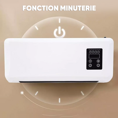 Radiateur Électrique Mural 2200W Chauffage de Salle de Bain avec Télécommande