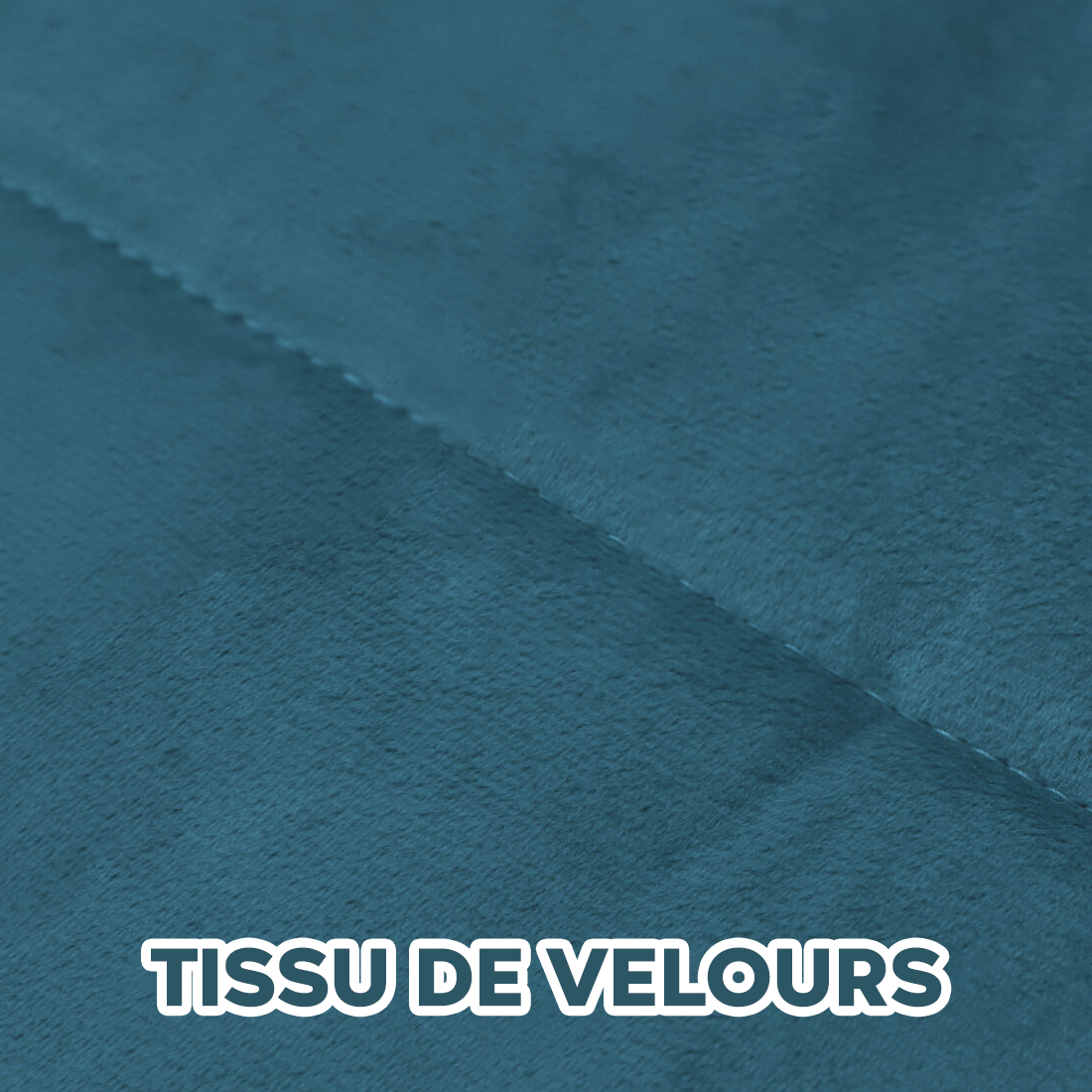 Couette Matrimoniale Velours Duvet Double Face Uni avec Housse de Tête