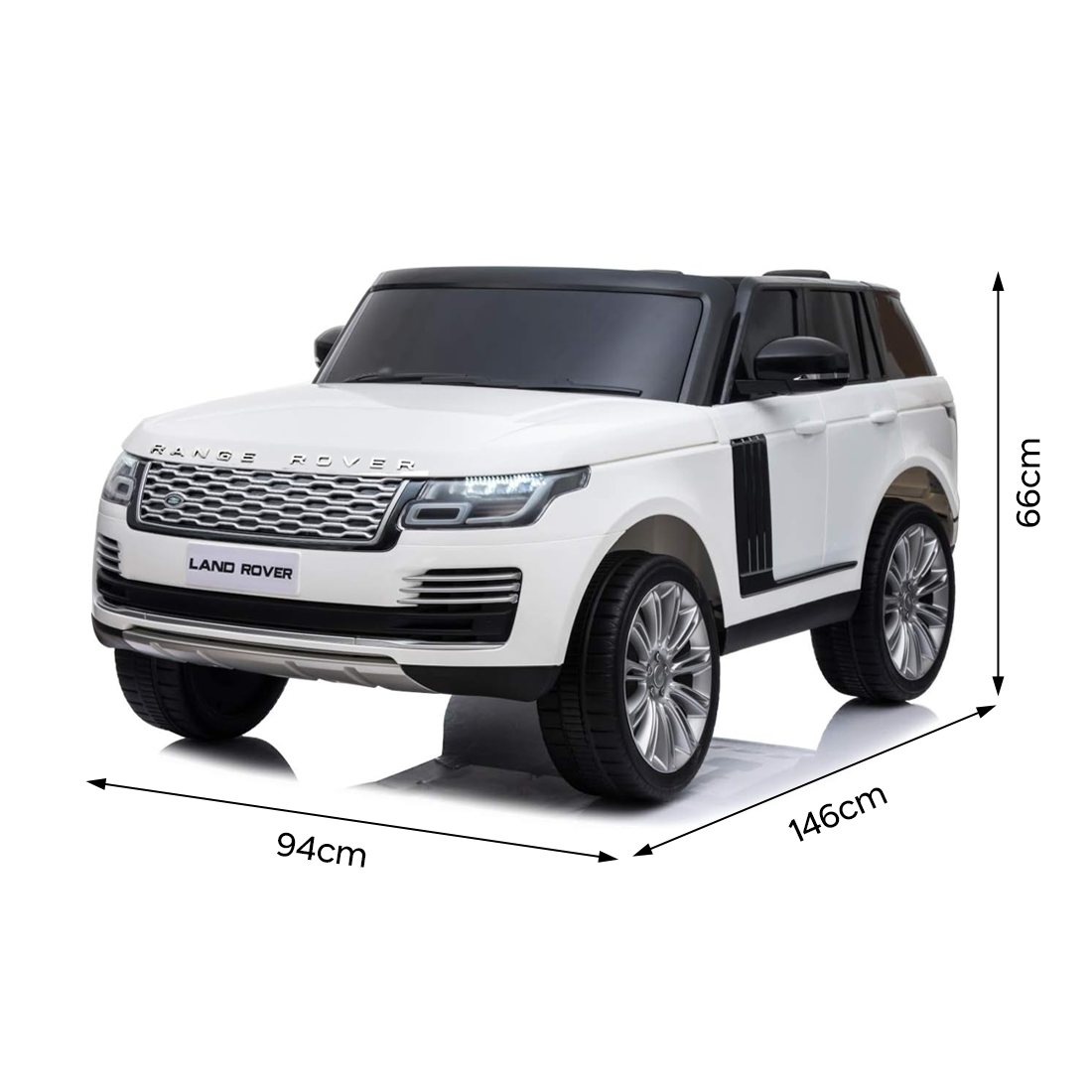 Voiture Électrique Enfants LT980 Range Rover 12V Full Option 2 Sièges 12V