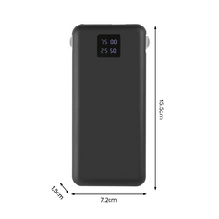Powerbank 20000mAh chargeur rapide portable avec 4 ports USB