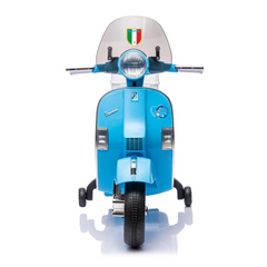Moto Électrique Scooter pour Enfants LT960 Vespa PX150 Full Napoli avec Top Case