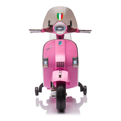 Moto Électrique Scooter pour Enfants LT960 Vespa PX150 Full Napoli avec Top Case