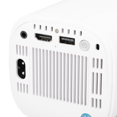 Projecteur 4K Ultra HD portable Wi-Fi, rotation 180° et haut-parleurs Hi-Fi