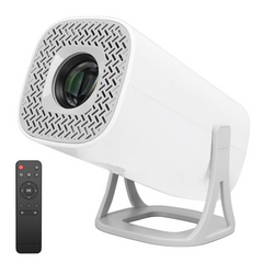Projecteur 4K Ultra HD portable Wi-Fi, rotation 180° et haut-parleurs Hi-Fi