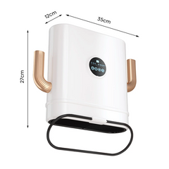 Convecteur électrique 2600W Chauffage portable Fonction chaleur et ventilation
