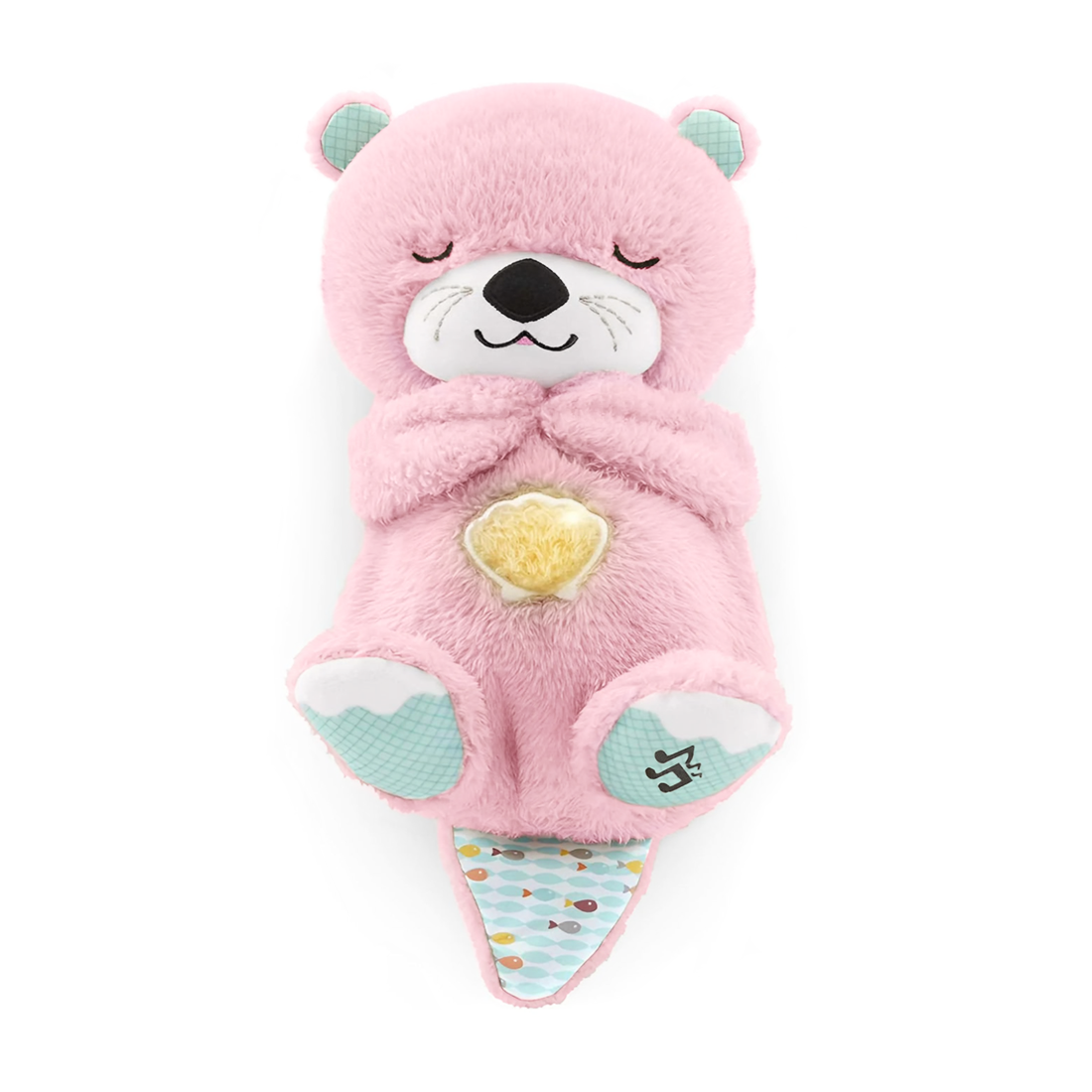 Peluche Loutre Respirant avec Musique et Lumières Apaisantes pour Bébés