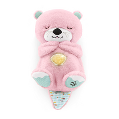 Peluche Loutre Respirant avec Musique et Lumières Apaisantes pour Bébés