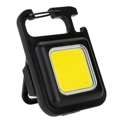 Mini Lampe LED Porte-Clés Multifonction avec Aimant et Décapsuleur