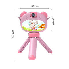 Appareil photo numérique pour enfants avec trépied, photo et vidéo avec audio