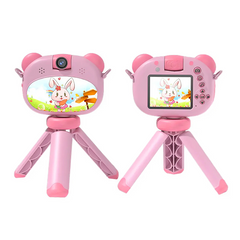 Appareil photo numérique pour enfants avec trépied, photo et vidéo avec audio