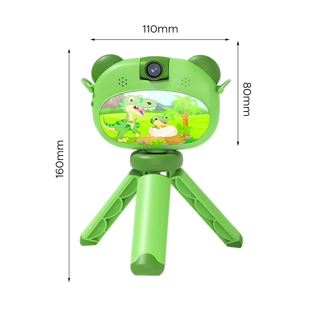 Appareil photo numérique pour enfants avec trépied, photo et vidéo avec audio