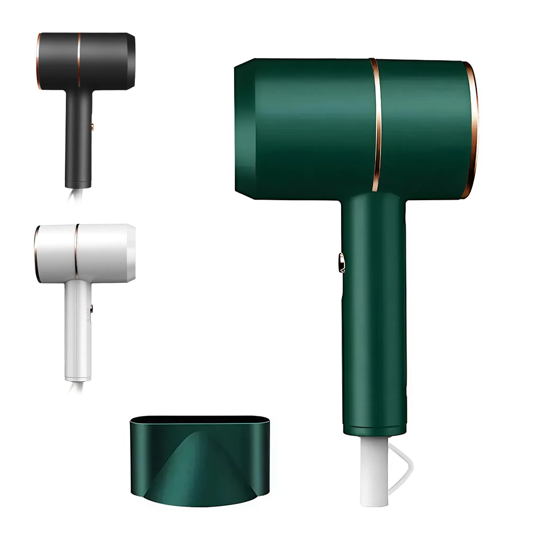 Sèche-cheveux Portable de Voyage 3000W 3 Vitesses Fonction Chaud/Froid