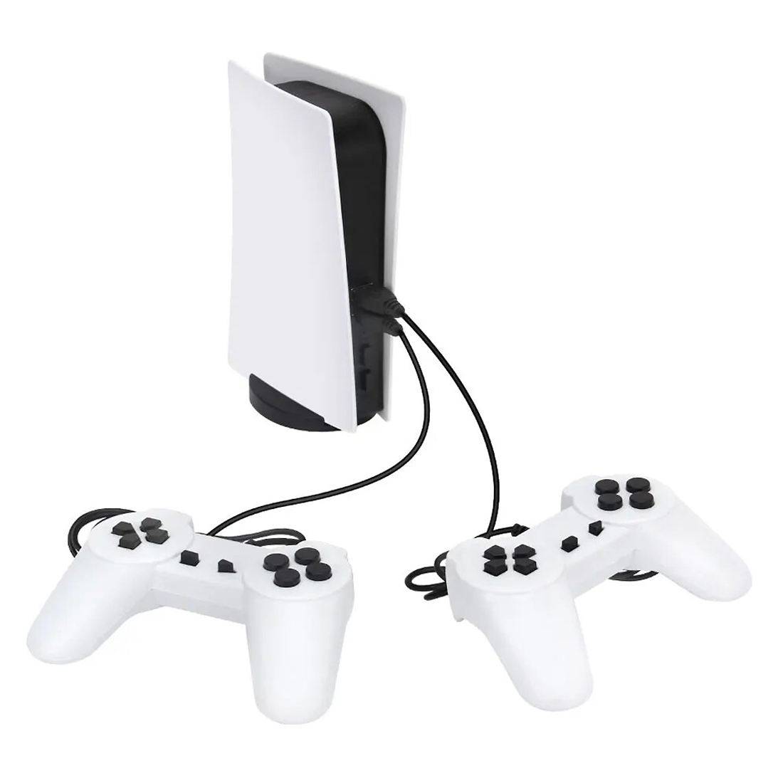 Console de jeux rétro pour TV, 200 jeux inclus avec 2 manettes filaires.