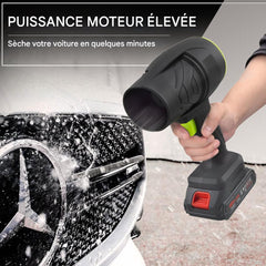 Souffleur Turbo Air Comprimé Sans Fil Électrique pour Poussière et Voiture