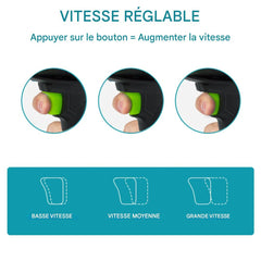 Souffleur Turbo Air Comprimé Sans Fil Électrique pour Poussière et Voiture