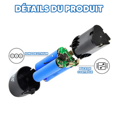 Batterie Lithium 12V cylindrique rechargeable pour perceuse et outils sans fil