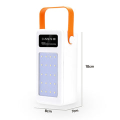 Power Bank 60000mAh avec Lumière d'Urgence, Recharge Rapide et Portable