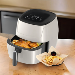Friteuse à air 15L avec écran tactile et 7 programmes de cuisson - 1500W