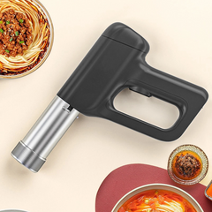 Machine à Pâtes Électrique Portable Sans Fil en Inox avec 5 Moules