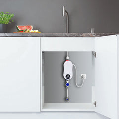 Chauffe-eau instantané électrique 3500W avec mélangeur et thermostat