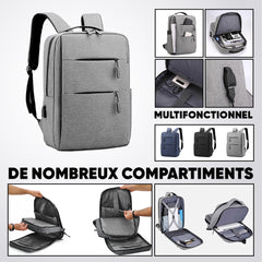 Sac à dos cabine avec USB, pour PC, avion, bagage à main
