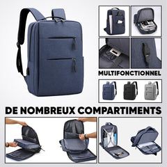 Sac à dos cabine avec USB, pour PC, avion, bagage à main