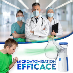 Aérosol Portable Silencieux Rechargeable à Ultrasons avec Masques