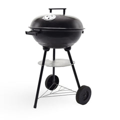 Barbecue Rond Enrico Coveri BBQ Charbon Couvercle Structure en Métal