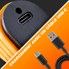 Mini Perceuse Visseuse Rechargeable 3,7V avec Kit de Mini Embouts pour Tournevis