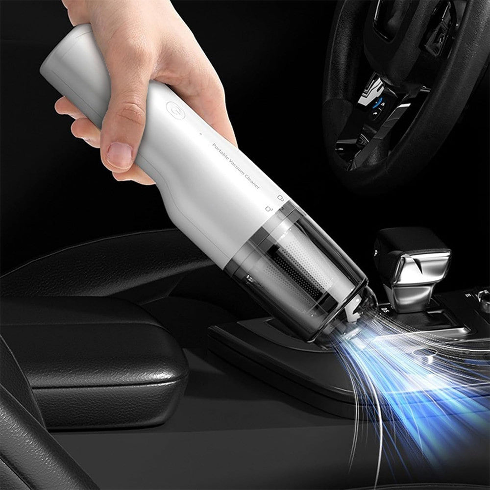 Mini Aspirateur Souffleur 2 en 1, Rechargeable, avec Filtre HEPA