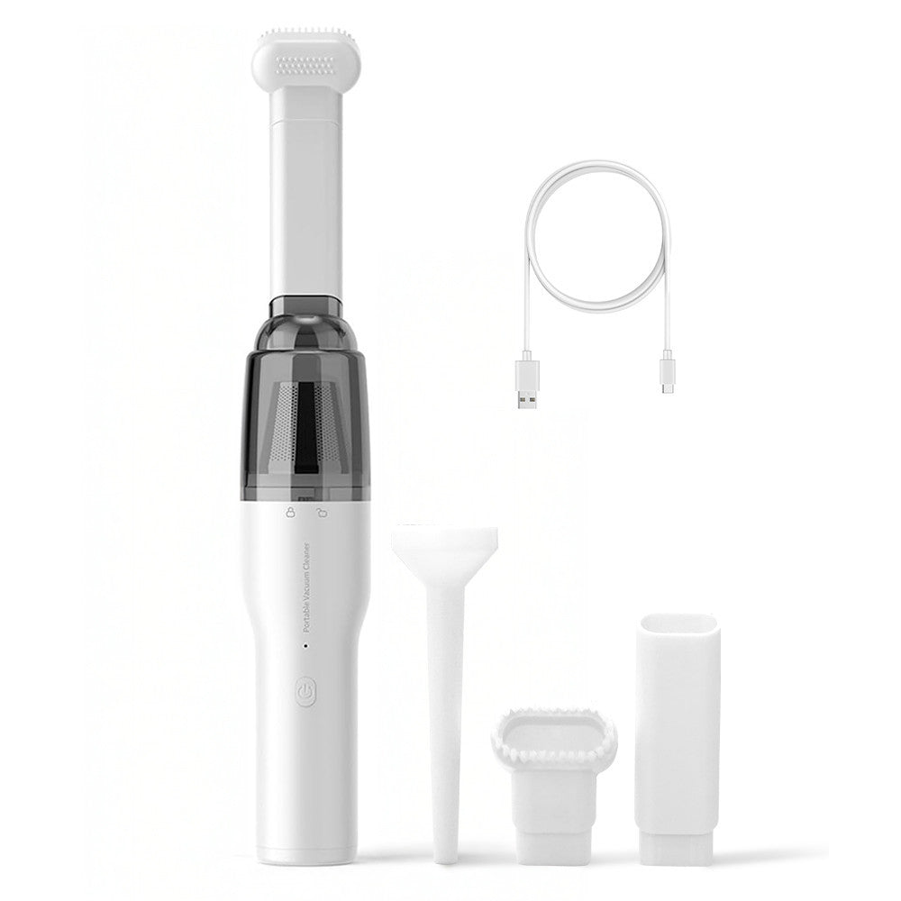 Mini Aspirateur Souffleur 2 en 1, Rechargeable, avec Filtre HEPA