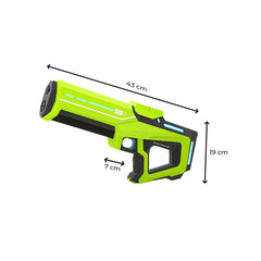 Pistolet à eau électrique automatique, batterie rechargeable, portée 10m
