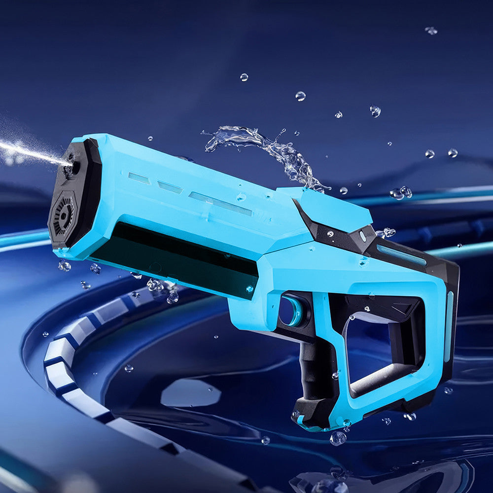 Pistolet à eau électrique automatique, batterie rechargeable, portée 10m