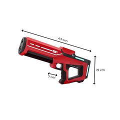 Pistolet à eau électrique automatique, batterie rechargeable, portée 10m