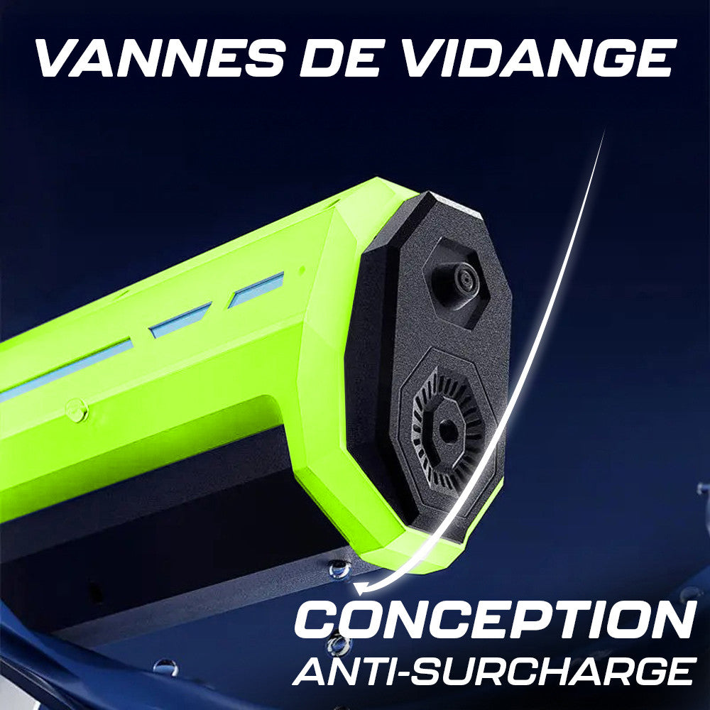 Pistolet à eau électrique automatique, batterie rechargeable, portée 10m