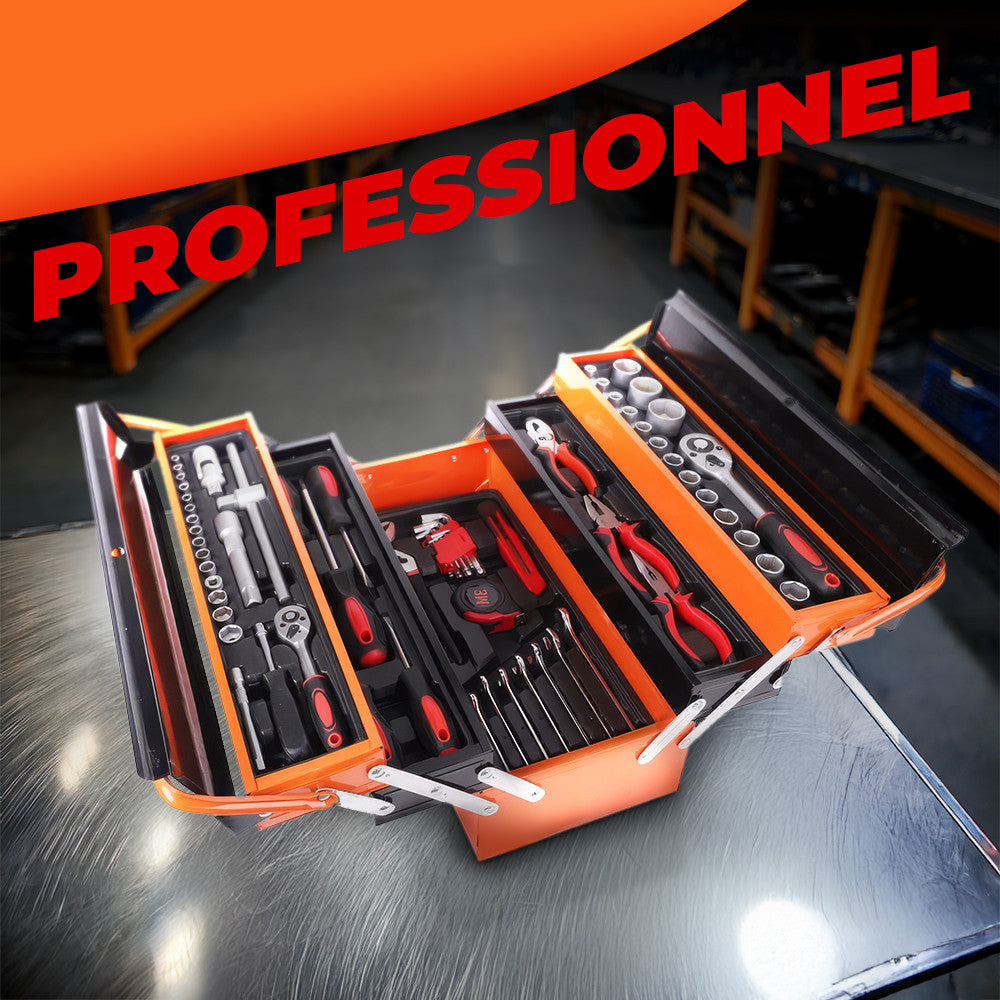 Mallette à Outils Portable – Coffret avec 168 Outils de Bricolage