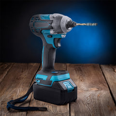 Perforateur visseuse 48V double batterie avec mallette et accessoires