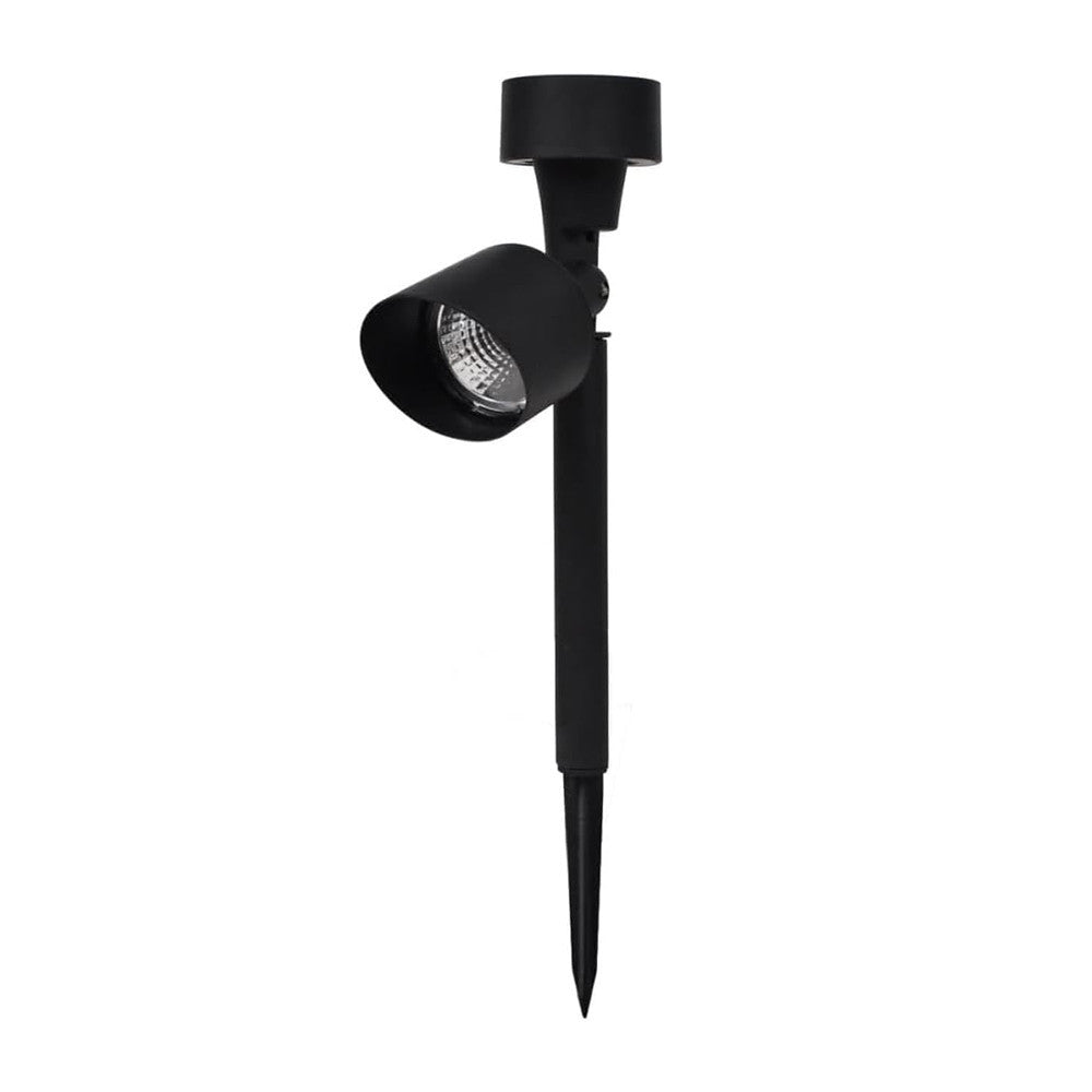 Lampe à recharge solaire 37 cm pour extérieur avec piquet plantable pour jardin