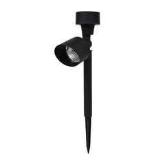 Lampe à recharge solaire 37 cm pour extérieur avec piquet plantable pour jardin
