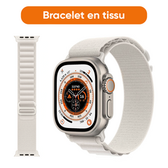 Smartwatch Ultra 49mm, 7 cinturini, notifiche, chiamate e app per iOS e Android