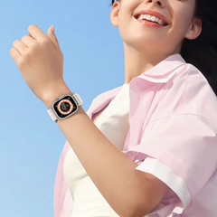 Smartwatch Ultra 49mm, 7 cinturini, notifiche, chiamate e app per iOS e Android