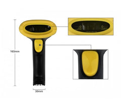8510 Laser Scanner USB / Pistolet Barcode reader -650nm avec fonction WIFI BLACK