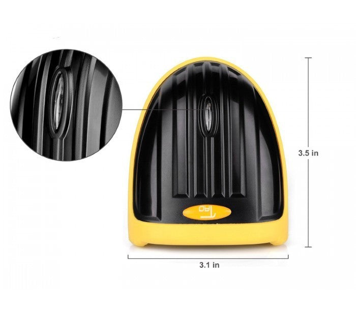8510 Laser Scanner USB / Pistolet Barcode reader -650nm avec fonction WIFI BLACK