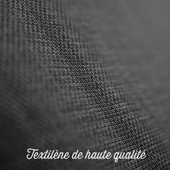 2 pièces Chaise longue Gravity Zero pliable et inclinable avec pare-soleil