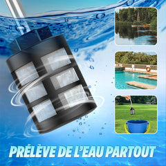 Kit nettoyeur haute pression/souffleur 48V, 1050W, sans fil, avec 2 batteries.