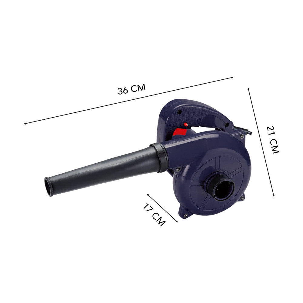 Souffleur et aspirateur électrique 600W pour jardin, ramasse-feuilles.
