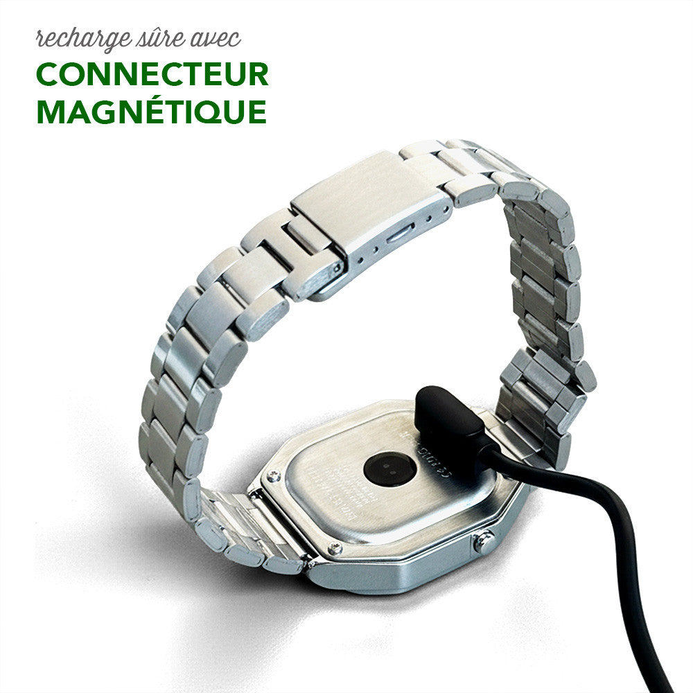 Smartwatch I6 IP68, écran 2,4 cm, GPS, podomètre, suivi du sommeil