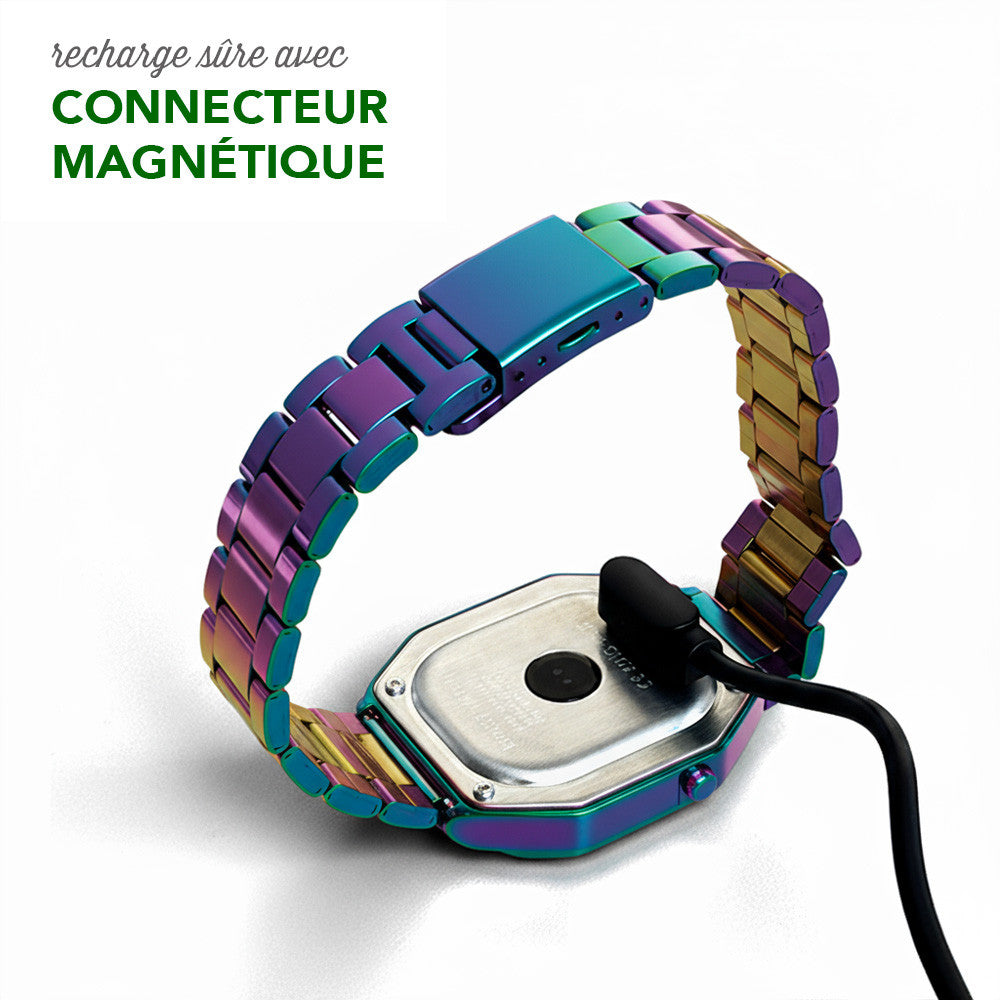 Smartwatch I6 IP68, écran 2,4 cm, GPS, podomètre, suivi du sommeil